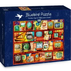 Bluebird Puzzle: Aimee Stewart - Golden Age of Television-Shelf (1000)