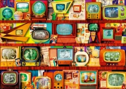 Bluebird Puzzle: Aimee Stewart - Golden Age of Television-Shelf (1000)