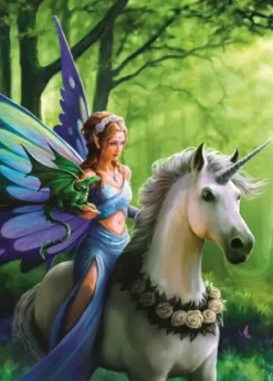 Bluebird Puzzle: Anne Stokes - Realm of Enchantment (1500)