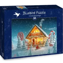 Bluebird Puzzle: Christmas Cottage (500)