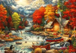 Bluebird Puzzle: Chuck Pinson - Treasures of the Great Outdoors (1000)