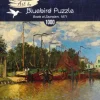 Bluebird Puzzle: Claude Monet - Boats at Zaandam, 1871 (1000)