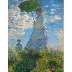 Bluebird Puzzle: Claude Monet - Woman with a Parasol, Madame Monet and Her Son (3000)