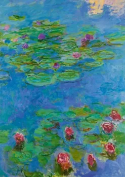 Bluebird Puzzle: Claude Monet - Water Lilies, 1917 (1000)