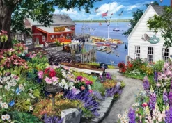 Bluebird Puzzle: Coastal Garden (500)