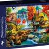 Bluebird Puzzle: Country House by the Water Fall (1000)