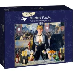 Bluebird Puzzle: Édouard Manet - A Bar at the Folies-Bergere, 1882 (1000)