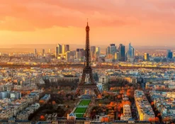 Bluebird Puzzle: Eiffel Tower, Paris, France (1000)