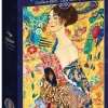 Bluebird Puzzle: Gustav Klimt - Lady With Fan, 1918 (2000)