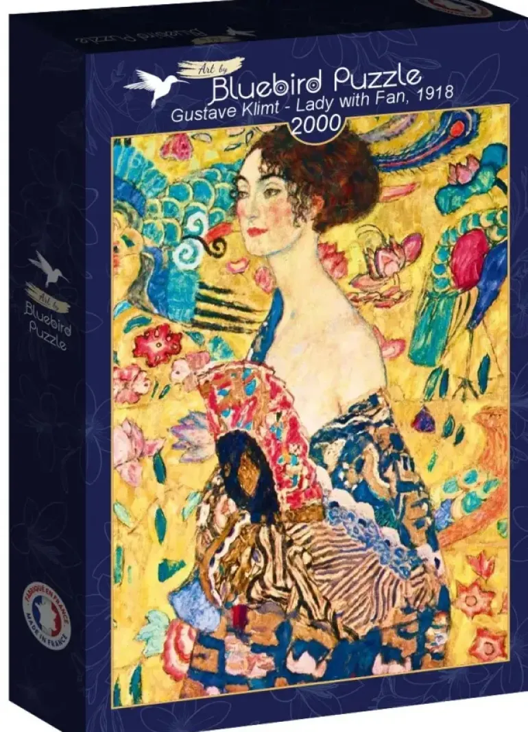 Bluebird Puzzle: Gustav Klimt - Lady With Fan, 1918 (2000)