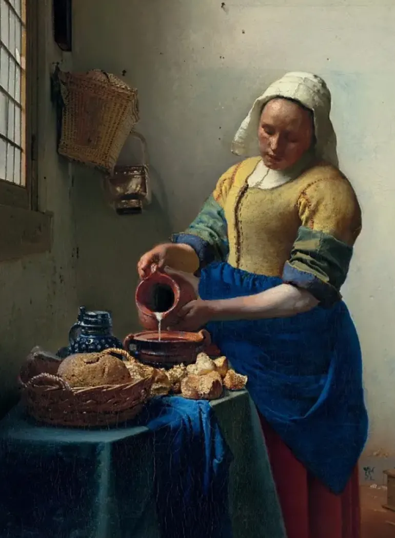 Bluebird Puzzle: Johannes Vermeer - The Milkmaid, 1658 (3000)