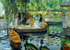 Bluebird Puzzle: Renoir - Bain a la Grenouillere, 1869 (1000)