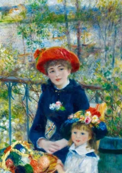 Bluebird Puzzle: Renoir - Two Sisters (On the Terrace), 1881 (1000)