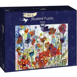 Bluebird Puzzle: Sally Rich - Poppies (1000)