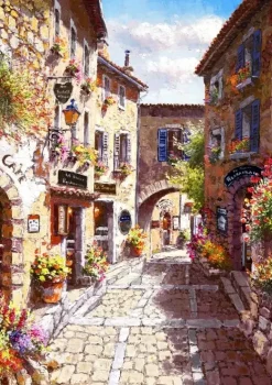 Bluebird Puzzle: Sam Park - Eze Village (1000)