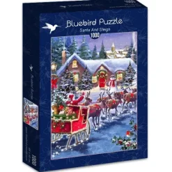Bluebird Puzzle: Santa and Sleigh (1000)