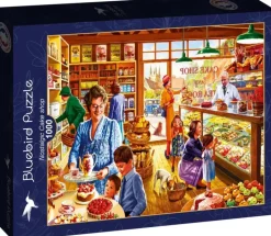 Bluebird Puzzle: Steve Crisp - Nostalgic Cake Shop (1000)