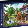 Bluebird Puzzle: Steve Crisp - A Village in Summer (1000)