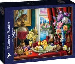 Bluebird Puzzle: Still Life and Wine (1000)