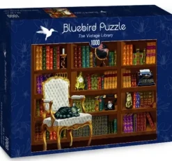Bluebird Puzzle: The Vintage Library (1000)