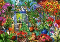 Bluebird Puzzle: Tropical Green House (1000)