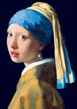 Bluebird Puzzle: Vermeer - Girl With a Pearl Earring, 1665 (1000)