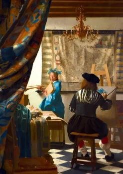 Bluebird Puzzle: Vermeer - Art of Painting, 1668 (1000)