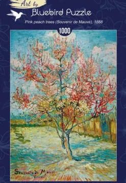 Bluebird Puzzle: Vincent Van Gogh - Pink Peach Trees (Souvenir de Mauve), 1888 (1000)