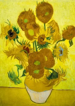 Bluebird Puzzle: Vincent Van Gogh - Sunflowers, 1889 (1000)