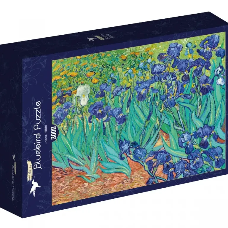 Bluebird Puzzle: Vincent Van Gogh - Irises, 1889 (3000)