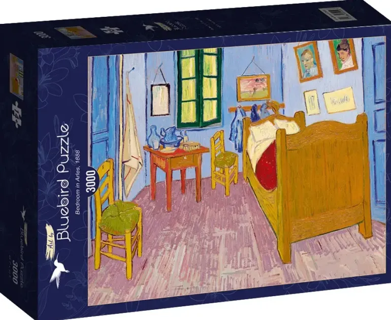 Bluebird Puzzle: Vincent Van Gogh - Bedroom in Arles, 1888 (3000)