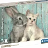 Clementoni: Cat & Bunny (500)