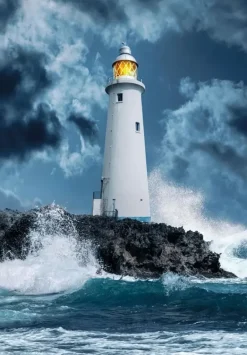 Clementoni: Lighthouse in the Storm (1000)