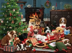 Cobble Hill: Christmas Puppies (1000)