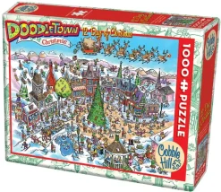 Cobble Hill: Doodle Town - 12 Days of Christmas (1000)