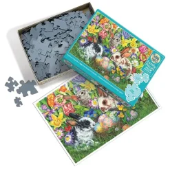 Cobble Hill: Family Pieces - Easter Bunnies (350)