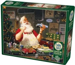 Cobble Hill: Santa Painting Cars (1000)