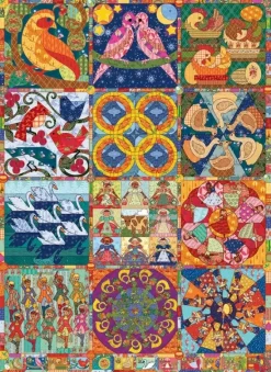 Cobble Hill: Twelve Days of Christmas Quilt (1000)