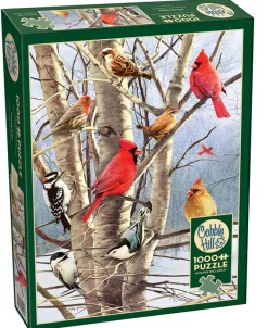 Cobble Hill: Winter Birds (1000)
