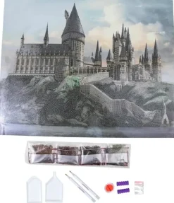 Craft Buddy: Framed Canvas Kit - Hogwarts Castle