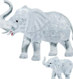 Crystal Puzzle: Elephant & Baby (46)