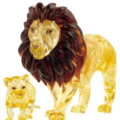Crystal Puzzle: Lion & Cub (55)