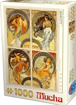 D-Toys: Mucha - Arts (1000)