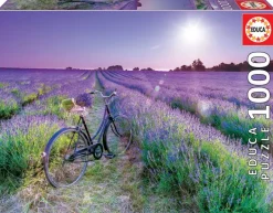 Educa: Bike in a Lavender Field (1000)