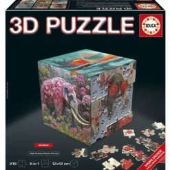 Educa: 3D Puzzle Cube - Wonder (6 x 36)