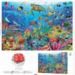 Educa: Tropical Fantasy Turtles (1000)