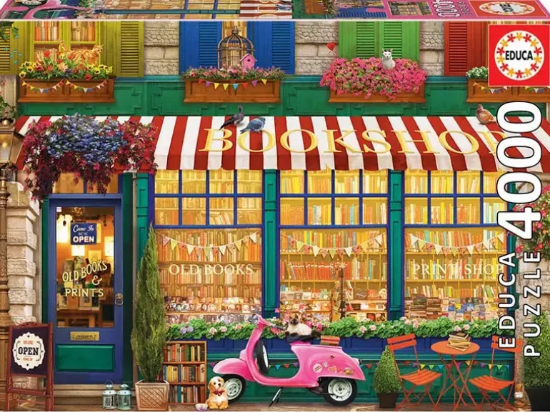 Educa: Vintage Bookshop (4000)
