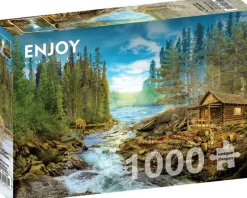 Enjoy: A Log Cabin by the Rapids (1000)
