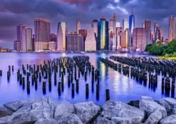 Enjoy: Cloudy Sky Over Manhattan, New York (1000)