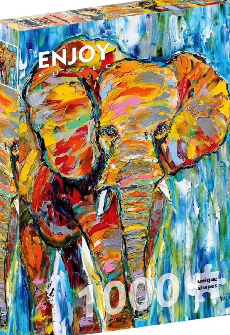 Enjoy: Colorful Elephant (1000)